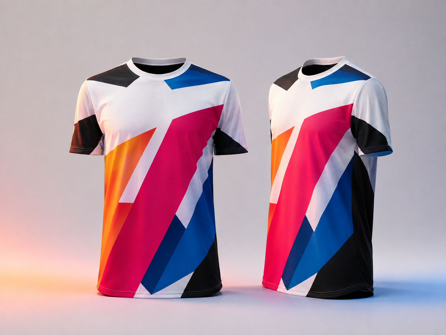 Camisetas esportivas sublimadas